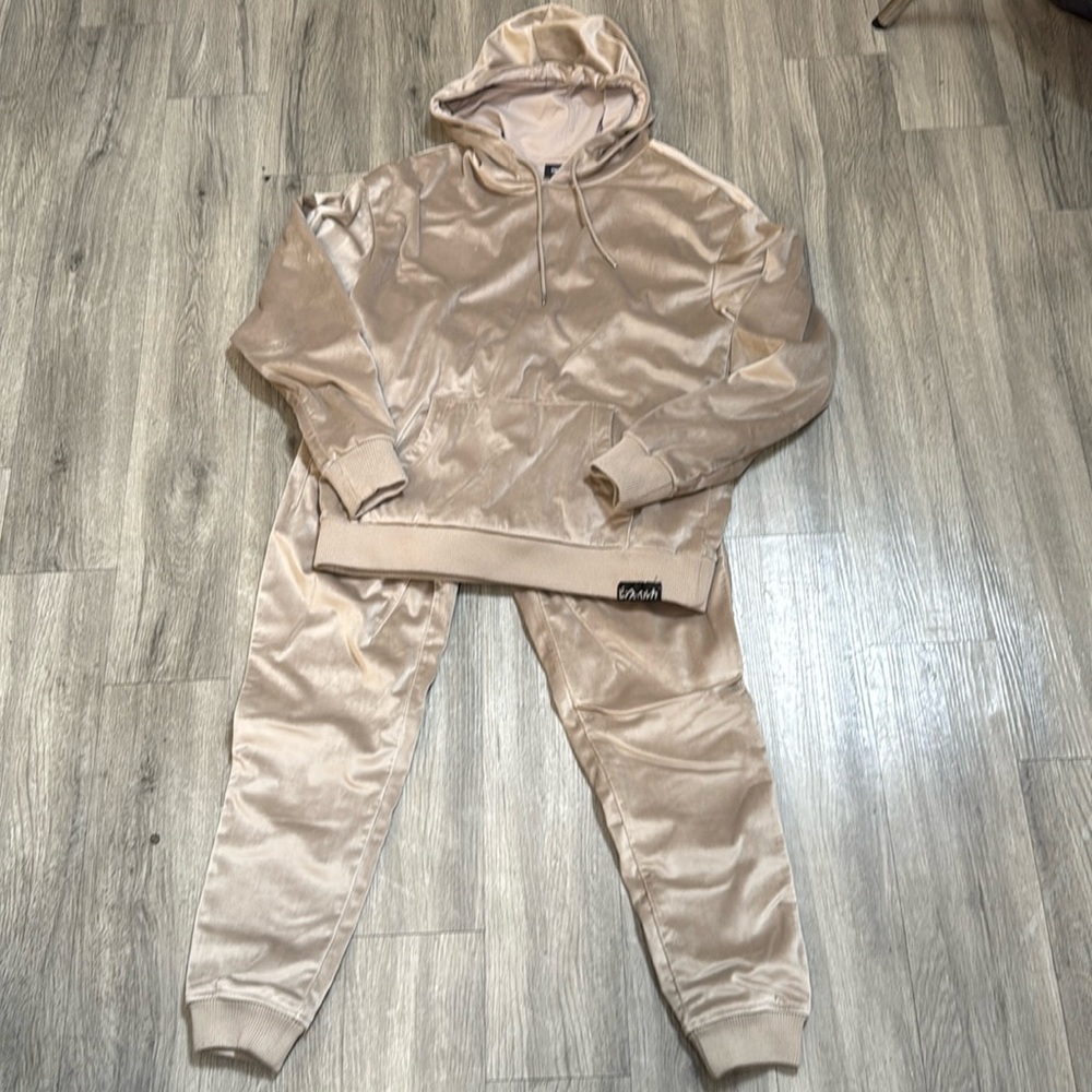 Pink Dolphin sweatsuit velour